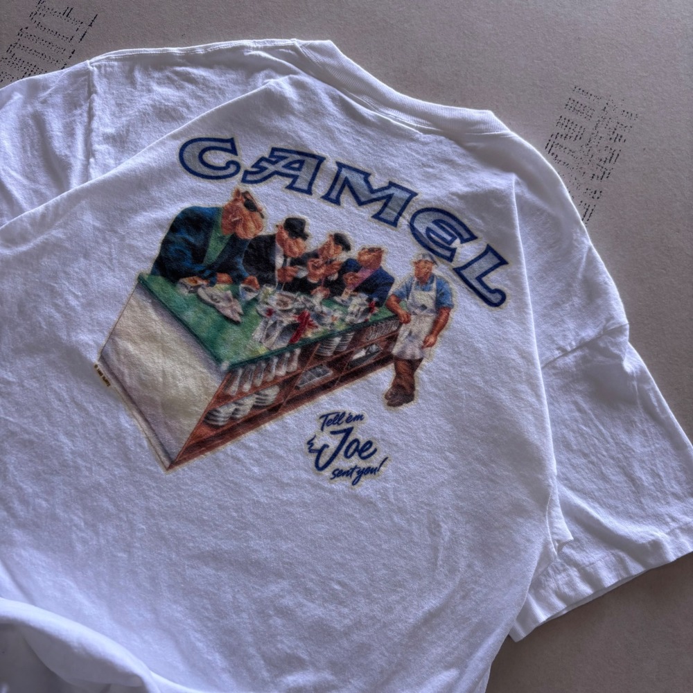 Vintage 90s Camel‎ Joe's Diner Tee